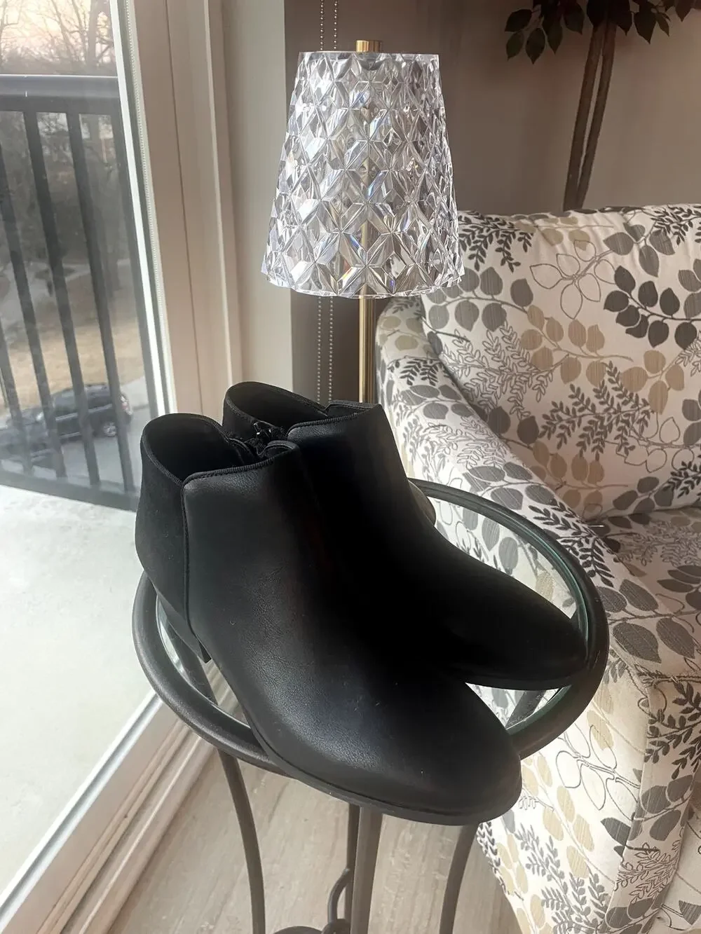 Style & Co New with Box Black Wileyy Booties Sz 7.5